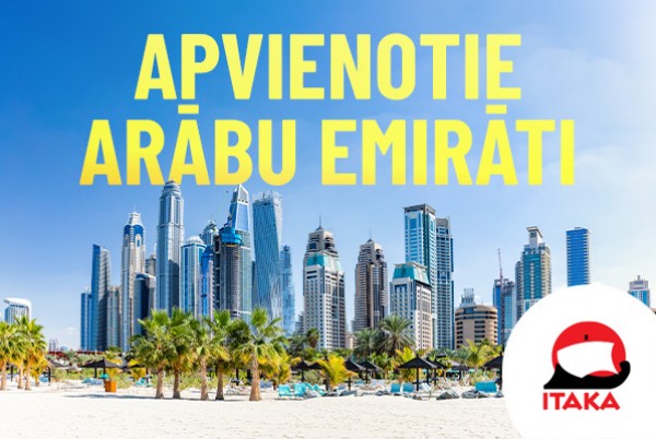 Arābu Emirāti! Cena sākot no 539 eur! 